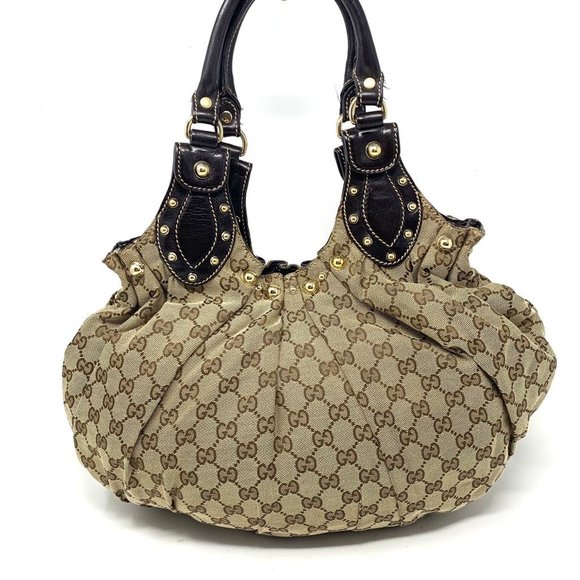 Gucci Handbags - Authentic Gucci Canvas Shoulder Bag